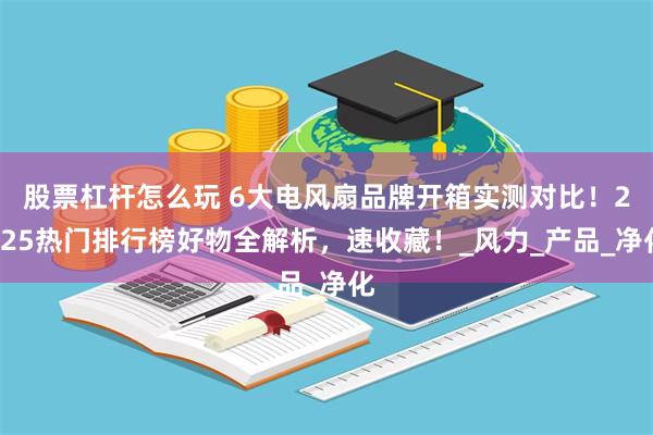 股票杠杆怎么玩 6大电风扇品牌开箱实测对比！2025热门排行榜好物全解析，速收藏！_风力_产品_净化