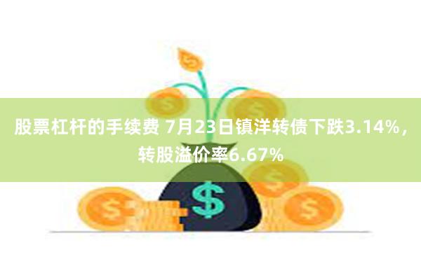 股票杠杆的手续费 7月23日镇洋转债下跌3.14%，转股溢价率6.67%